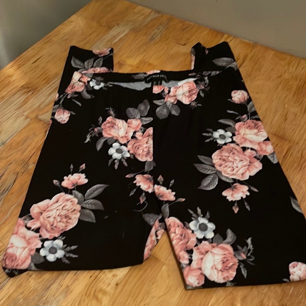 Floral leggings